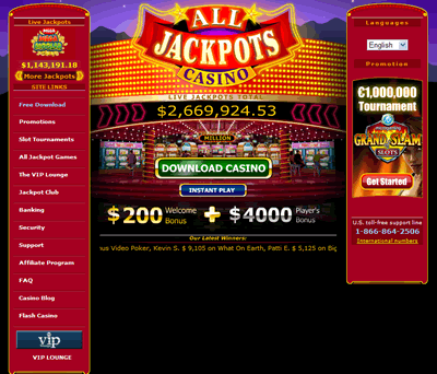 All Jackpots Casino